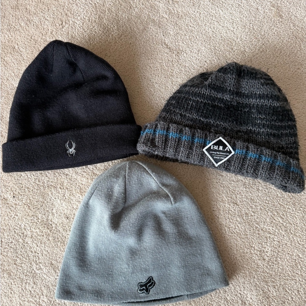 Set of 3 toques - Fox, Bula, Spyder